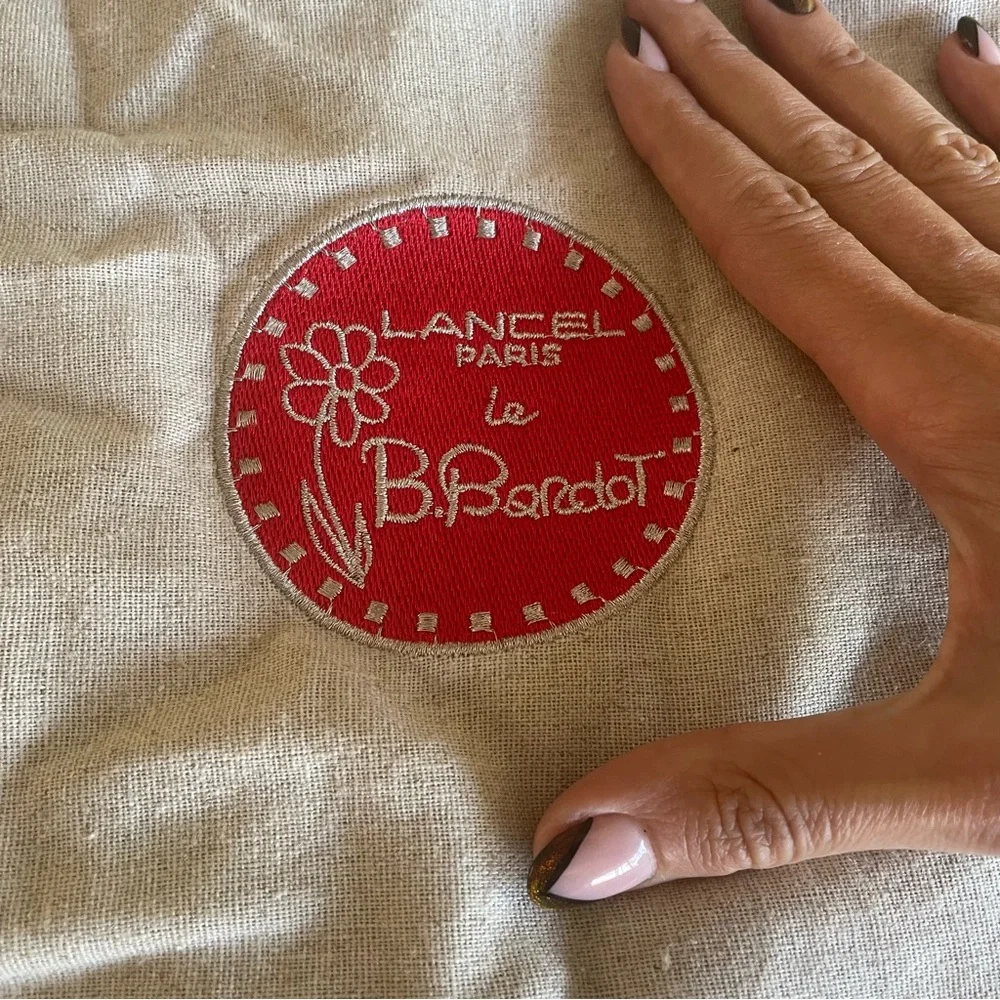 RARE LANCEL PARIS BB Brigitte Bardot bag. Suede blue. - Picture 14 of 16